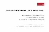 Rassegna stampa Giacomo Costa_Visioni apocrife