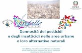 Dannositá dei pesticidi e degli insetticidi nelle aree urbane e loro ...