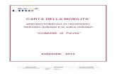 Carta della Mobilità città di Pavia