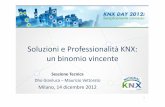 Soluzioni e Professionalità KNX: un binomio vincente