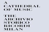 The Archivio Storico Ricordi Milan catalog
