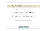 L'ANDROMEDA Benedetto Ferrari Francesco Manelli