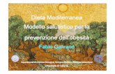 Dieta Mediterranea Modello salutistico per la prevenzione dell ...