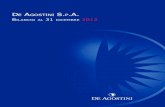 De Agostini S.p.A.: Bilancio al 31 dicembre 2012