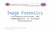 Image Forensics (elaborazione di immagini a scopo forense)
