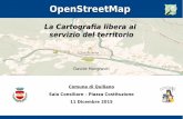 OpenStreetMap la cartografia libera al servizio del territorio