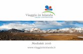 Mediakit viaggio in Islanda 2016. Per agenzie e tour operator