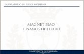 magnetismo e nanostrutture