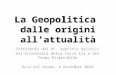La Geopolitica dalle origini a attualità_4Nov15_RivaDG