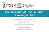 The treasure of pisa: a urban scavenger hunt