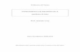 Fondamenti di Informatica - quaderno di testo (AA 2009-2010)