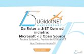 Da Rotor a .NET Core ed indietro: Microsoft