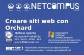 Creare siti web con Orchard