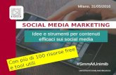 Social media marketing: idee e strumenti per contenuti efficaci sui social media