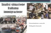Situazione immigrazione Italiana
