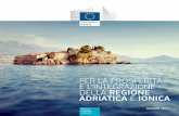 Brochure “Per la prosperità e l'integrazione della Regione Adriatica ...