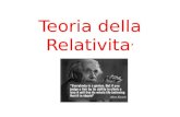 Teoria della relatività