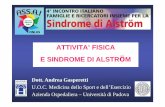 Sindrome di Alström - Relazione Gasparetti
