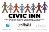 CIVIC INN: civic, data journalism e attivismo per innovare il giornalismo di interesse pubblico