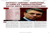 Raffaele Cantone, corruzione pubblica amministrazione 20.05.2014