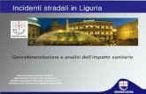 Incidenti stradali in Liguria - Georeferensazione  e analisi dell’impatto sanitario - M.F. Tomassi