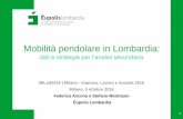Federica Ancona, Stefano Montasio  Mobilità pendolare in Lombardia: dati e strategie per l’analisi secondaria