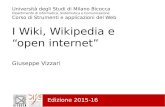 19 - Wiki, Wikipedia e Open Internet