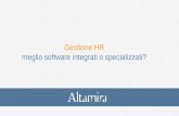 Gestione HR: meglio software integrati o specializzati?