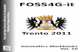 Geomatics Workbooks n° 10 - "FOSS4Git: Trento 2011"