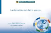 La rilevazione dei dati in Veneto - Pierantonio Balcaro