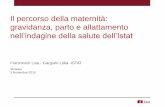 Il percorso della maternità: gravidanza, parto e allattamento nell’indagine della salute dell'Istat - Lisa Francovich, Lidia Gargiulo