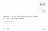 Rilevazione del benessere tra gli studenti di Fara Sabina e risultati - Yuri Di Crescenzo, Riccardo Muz
