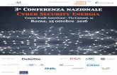 Programma | Cyber Security Energia | Roma, 25 ottobre 2016
