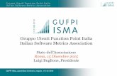GUFPI-ISMA, Stato dell'Associazione (20151215) - Napoli, 15 Dicembre 2015