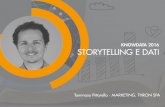 Storytelling e Dati: vendere (o convertire) significa raccontare storie - KnowData16, Bologna, 18/11/2016