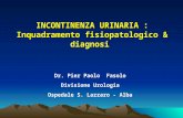 Dott. P.P. Fasolo - Incontinenza urinaria