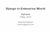 Django in enterprise world