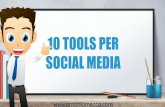 10 tools per social media: Quali usare e Cosa fanno | Tutorial - AntonioMecca.com
