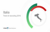 Report sul recruiting trend italia 2016 di linkedin