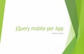 Jquery mobile per App