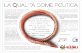 2006 - La Qualità come politica