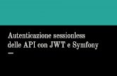 Autenticazione delle api con jwt e symfony (Italian)