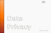 Data privacy presentazione 2016