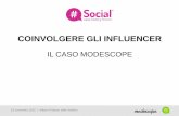 Coinvolgere gli influencer: il caso Modescope