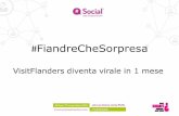 SCHF16 #FiandreCheSorpresa: VisitFlanders diventa virale in 1 mese