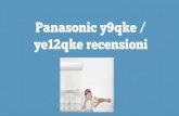 Panasonic y9qke/ye12qke recensioni