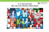 I 5 strumenti del social media manager
