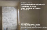 Riqualificazione energetica in canapa e calce di un edificio a Verona
