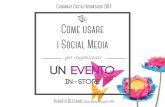 Come usare i social media per organizzare un evento