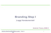 Branding - leggi fondamentali